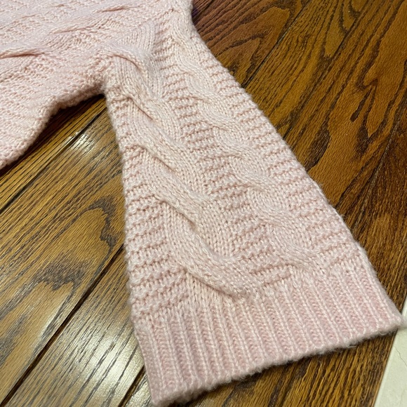 Pink cable knit princess polly sweater - Picture 2 of 3